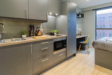 1 bed studio, Belgrave Street, Leeds, LS28DD - Image 3